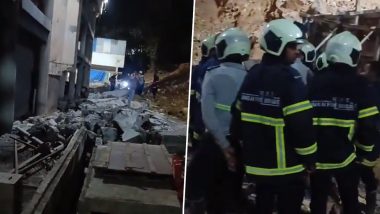 Goregaon Wall Collapsed: गोरेगाव फिल्मसीटीत भींत कोसळली: दोघे ठार, एक गंभीर जखमी